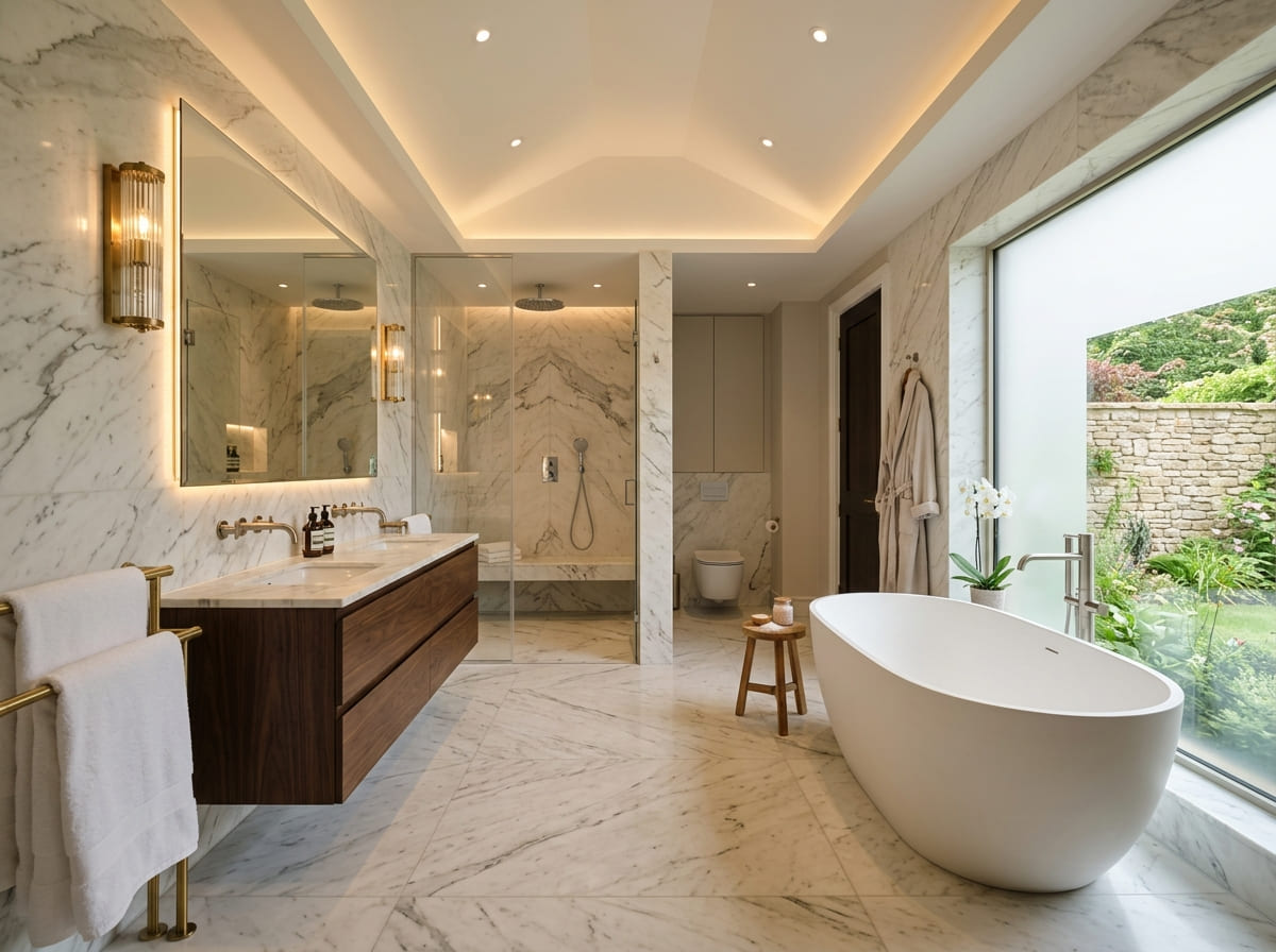 Custom Bathroom Renovation in Indian Mound