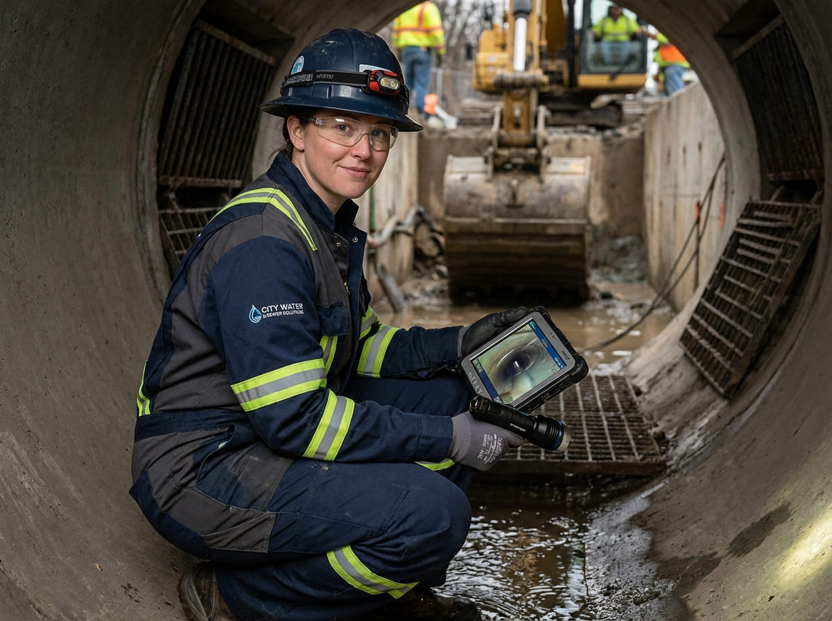 Sewer Line Inspection & Replacement in Indian Mound